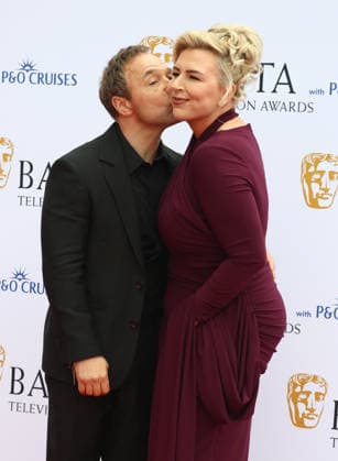 The 2026 BAFTA Television Awards in London. Stephen Graham kissing Hannah Walters at the 2026 BAFTA Television Awards at the Royal Festival Hall in London, England. London Royal Festival Hall UK Copyright: xFredxDuvalx