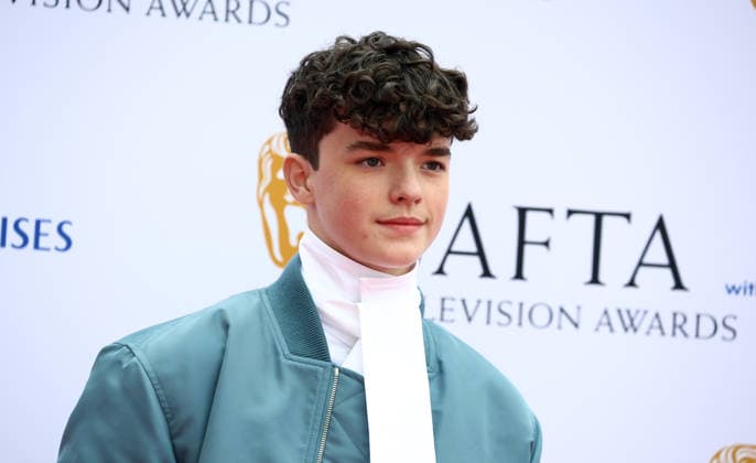 The 2026 BAFTA Television Awards in London. Owen Cooper attends the 2026 BAFTA Television Awards at the Royal Festival Hall in London, England. London Royal Festival Hall UK Copyright: xFredxDuvalx