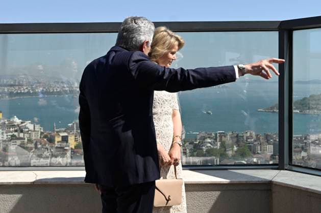 Queen Mathilde Attends 2026 Turkey Economic Mission ISTANBUL, TURKEY - MAY 11: Queen Mathilde of Belgium pictured attending The business world and entrepreneurship as drivers of women s empowerment during the Belgian Economic Mission to the Republic of Turkey on May 11, 2026 in Istanbul, Turkey, 11 05 2026 Istanbul Turkey  Copyright: xPhilipxReynaersx