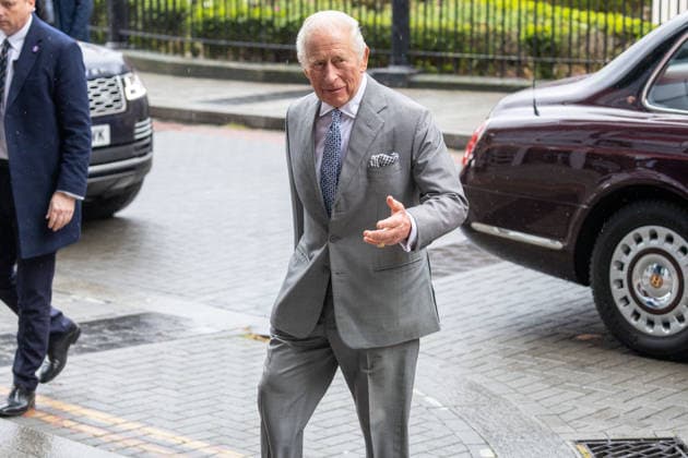 May 11, 2026, London, England, United Kingdom: King CHARLES III arrives at GuyÃ¢â‚¬â ¢s NHS Cancer Centre ahead of a visit. London United Kingdom - ZUMAs262 20260511_zip_s262_005 Copyright: xTayfunxSalcix