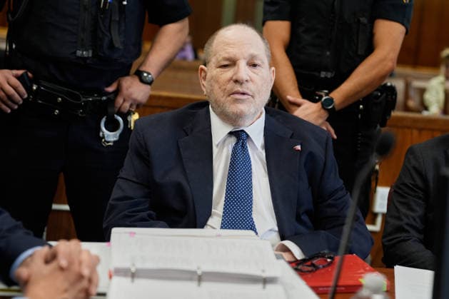 Former Hollywood film producer Harvey Weinstein appears in Manhattan Supreme Court for his retrial on Monday, May 11, 2026 in New York City. Pool  NYX20260511803 SethxWenig
