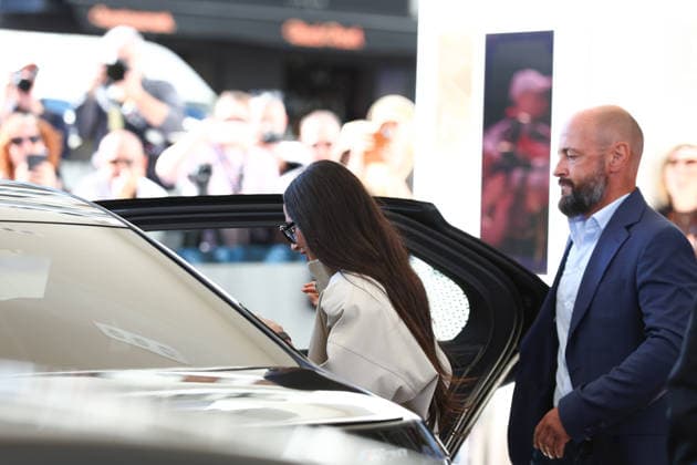 May 11, 2026, Cannes, Cote D azur, France: DEMI MOORE arrives for the official Jury Dinner of the 79th Annual Cannes Film Festival in Cannes, France Cannes France  - ZUMAc179 20260511_zep_c179_019 Copyright: xMickaelxChavetx
