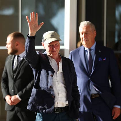 May 11, 2026, Cannes, Cote D azur, France: PAUL LAVERTY arrives for the official Jury Dinner of the 79th Annual Cannes Film Festival in Cannes, France Cannes France - ZUMAc179 20260511_zep_c179_032 Copyright: xMickaelxChavetx