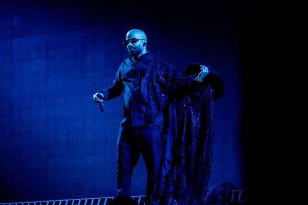 Arcangel concert at the Movistar Arena FILE photo American artist Arcangel during a performance at the Movistar Arena, on May 11, 2026, in Madrid Spain The concert is part of his world tour La 8va Maravilla World Tour 20 Aniversario, with which he celebrates two decades of career as one of the great icons of reggaeton and Latin trap Espana  Copyright: xRicardoxRubiox 7516290