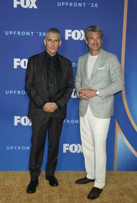 2026 FOX Upfront held at 151 West 55th Street Featuring: Patrick Dempsey, Michael Imperioli Where: New York, New York, United States When: 11 May 2026 Credit: Jennifer Graylock INSTARimages EDITORIAL USE ONLY. NOT FOR USE BY NEWSPAPERS BASED IN THE UK. Copyright: xx instar55681645