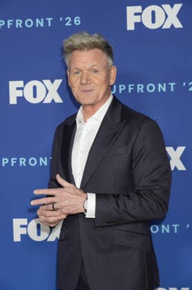 2026 FOX Upfront held at 151 West 55th Street Featuring: Gordon Ramsay Where: New York, New York, United States When: 11 May 2026 Credit: Jennifer Graylock INSTARimages EDITORIAL USE ONLY. NOT FOR USE BY NEWSPAPERS BASED IN THE UK. Copyright: xx instar55681612