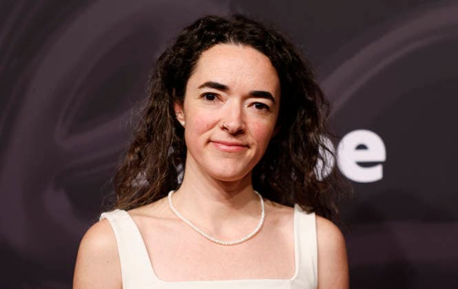 Jo Corona arrives on the red carpet at the 30th Annual Webby Awards at Cipriani Wall Street on Monday, May 11, 2026 in New York City.  NYP20260511203 JOHNxANGELILLO