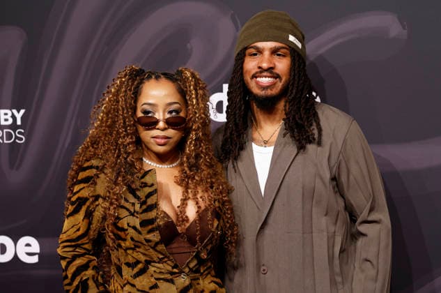 Ronni Lee and Keith Lee arrive on the red carpet at the 30th Annual Webby Awards at Cipriani Wall Street on Monday, May 11, 2026 in New York City.  NYP20260511210 JOHNxANGELILLO