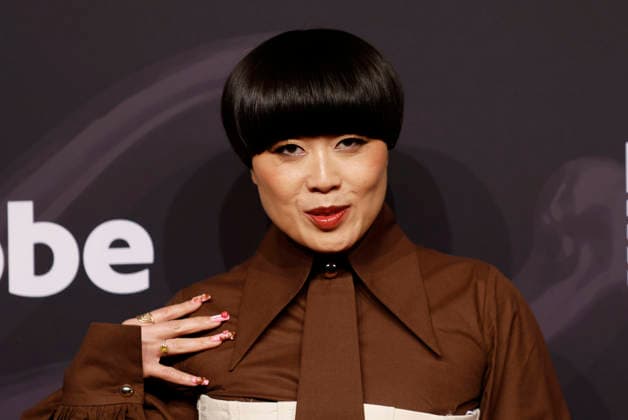Atsuko Okatsuka arrives on the red carpet at the 30th Annual Webby Awards at Cipriani Wall Street on Monday, May 11, 2026 in New York City.  NYP20260511214 JOHNxANGELILLO