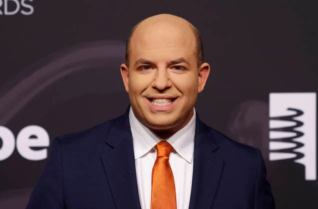 Brian Stelter arrives on the red carpet at the 30th Annual Webby Awards at Cipriani Wall Street on Monday, May 11, 2026 in New York City.  NYP20260511212 JOHNxANGELILLO