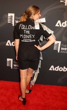 May 11, 2026, New York, New York, USA: Internet personality HILARY BRASETH seen during the red carpet arrivals for the 30th Annual Webby Awards held at Cipriani Wall Street. New York USA  - ZUMAk03_ 20260511_zaf_k03_007 Copyright: xNancyxKaszermanx