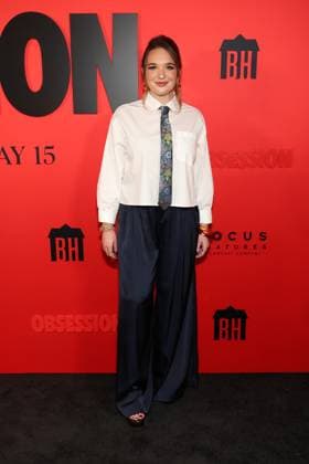 LOS ANGELES, CALIFORNIA - MAY 11 Haley Johnson at the screening of Obsession at the Hollywood Legion Theater on May 11, 2026 Credit: . USA - ZUMAa123 20260508_zaa_a123_022 Copyright: xAdMediax