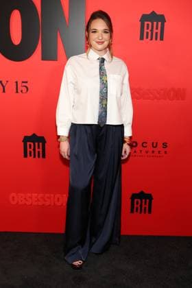 LOS ANGELES, CALIFORNIA - MAY 11 Haley Johnson at the screening of Obsession at the Hollywood Legion Theater on May 11, 2026 Credit: . USA - ZUMAa123 20260508_zaa_a123_065 Copyright: xAdMediax