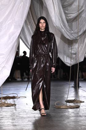 AUSTRALIAN FASHION WEEK, A model walks the runway wearing creations by Australian designer Bianca Spender, during Australian Fashion Week in Sydney, Tuesday, May 12, 2026. ( NO ARCHIVING SYDNEY NEW SOUTH WALES AUSTRALIA  Copyright: xDANxHIMBRECHTSx 20260512183883928204
