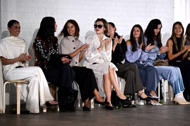 AUSTRALIAN FASHION WEEK, Attendees watch on during the runway show by Australian designer Bianca Spender, during Australian Fashion Week in Sydney, Tuesday, May 12, 2026. ( NO ARCHIVING SYDNEY NEW SOUTH WALES AUSTRALIA  Copyright: xDANxHIMBRECHTSx 20260512129618625721