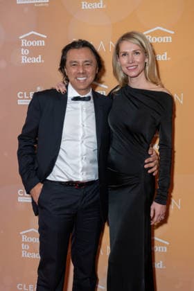 2026 Room to Read Gala, New York, USA - 11 May 2026 (L-R) Antonio Alvarez III and Olena Alvarez attend the Room to Read 2026 New York Gala at 583 Park Avenue on May 11, 2026 in New York City. New York United States Copyright: xRonxAdarx xSOPAxImagesx _radar_r2r_20260511_00433