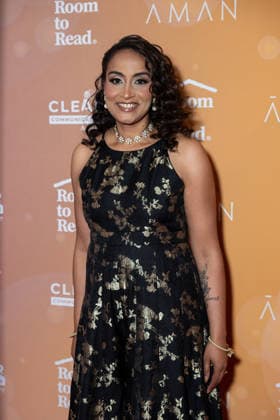 May 11, 2026, New York, United States: Dr. Geetha Murali attends the Room to Read 2026 New York Gala at 583 Park Avenue on May 11, 2026 in New York City. New York United States - ZUMAs197 20260511_aaa_s197_230 Copyright: xRonxAdarx