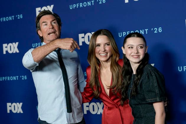 2026 FOX Upfront Sophia Bush, Jerry O Connell, Violet McGraw attends the 2026 FOX Upfront, held at 151 West 55th Street in New York City, Monday, May 11, 2026., Credit:Jennifer Graylock Avalon United States, New York, New York  Copyright: xJenniferxGraylockx xAvalonx 1098200422