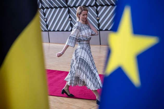 May 12, 2026: Kaja Kallas , high Representative for Foreign Affairs and Security Policy and Vice-President of the European Commission arrives for EU Foreign Affairs Council in Defence format in Brussels, Belgium on 12 05 2026  - ZUMAw80_ 20260512_faf_w80_004 Copyright: xWiktorxDabkowskix