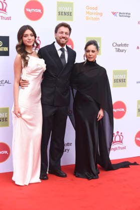 Talitha Balinska, Sam Thompson und Louise Thompson beim 50. Jubiläum der King s Trust Awards 2026 in der Royal Festival Hall. London, 11.05.2026