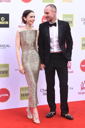 Lily Collins mit Ehemann Charlie McDowell beim 50. Jubiläum der King s Trust Awards 2026 in der Royal Festival Hall. London, 11.05.2026