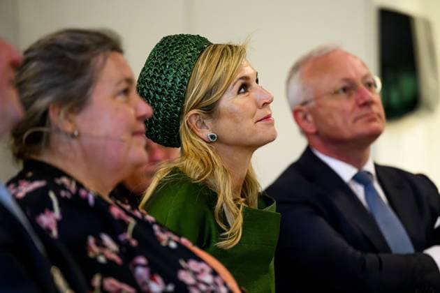 Almere, The Netherlands, 2026-05-12 11:02:01 ALMERE, 12-05-2026, Stichting AAP Queen Maxima opens the new Mammal Building of Stichting AAP in Almere. In this building, various species of exotic mammals are housed in a living environment that better meets their natural needs, with more spacious, professional care and an adapted climate. PHOTO: NLBeeld Patrick van Emst Credit: NL Beeld Patrick van Emst  Copyright: xx x
