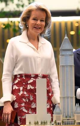 Queen Mathilde Attends 2026 Turkey Economic Mission ISTANBUL, TURKEY - MAY 12: Queen Mathilde of Belgium pictured in a meeting in the Central Bank of Türkiye during the Belgian Economic Mission to the Republic of Turkey on May 12, 2026 in Istanbul, Turkey, 12 05 2026 Istanbul Turkey  Copyright: xPhilipxReynaersx