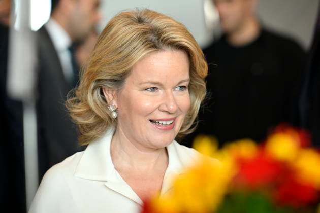 Queen Mathilde Attends 2026 Turkey Economic Mission ISTANBUL, TURKEY - MAY 12: Queen Mathilde of Belgium pictured during a Power Lunch organized by the Federation of Enterprises in Belgium & TUSIAD, as part of the Belgian economic mission to the Republic of Turkey, on May 12, 2026 in Istanbul, Turkey, 12 05 2026 (Photo: Philip Reynaers Photonews) Istanbul Turkey  Copyright: xPhilipxReynaersx