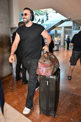 Cannes Adil Rami At Nice Airport JR Adil Rami is seen at Nice airport ahead 79th Cannes Film Festival in Nice, France on May 12, 2026. Photo by Julien Reynaud APS-Medias ABACAPRESS.COM Nice France  Copyright: xReynaudxJulien APS-Medias ABACAx