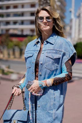 Cannes Heidi Klum Exits Martinez MP Cannes, France- May 12: Heidi Klum arrives to Hotel Martinez beach restaurant during 79th Festival of Cannes, on May 12, 2026 in Cannes, France. Photo by Marco Piovanotto ABACAPRESS:COM Cannes France  Copyright: xPiovanottoxMarco ABACAx