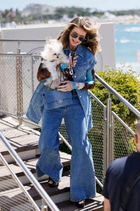 Cannes Heidi Klum Exits Martinez MP Cannes, France- May 12: Heidi Klum arrives to Hotel Martinez beach restaurant during 79th Festival of Cannes, on May 12, 2026 in Cannes, France. Photo by Marco Piovanotto ABACAPRESS:COM Cannes France  Copyright: xPiovanottoxMarco ABACAx