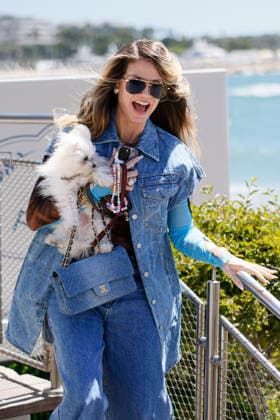 Cannes Heidi Klum Exits Martinez MP Cannes, France- May 12: Heidi Klum arrives to Hotel Martinez beach restaurant during 79th Festival of Cannes, on May 12, 2026 in Cannes, France. Photo by Marco Piovanotto ABACAPRESS:COM Cannes France  Copyright: xPiovanottoxMarco ABACAx