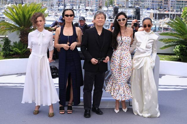 Cannes - Jury Photocall Jury president Park Chan-wook, and Jury members Demi Moore, Laura Wandel, Ruth Negga, Chloe Zhao at the jury photocall as part of the 79th Cannes Film Festival in Cannes, France on May 12, 2026. Photo by Jerome Domine ABACAPRESS.COM Cannes France  Copyright: xDominexJerome ABACAx