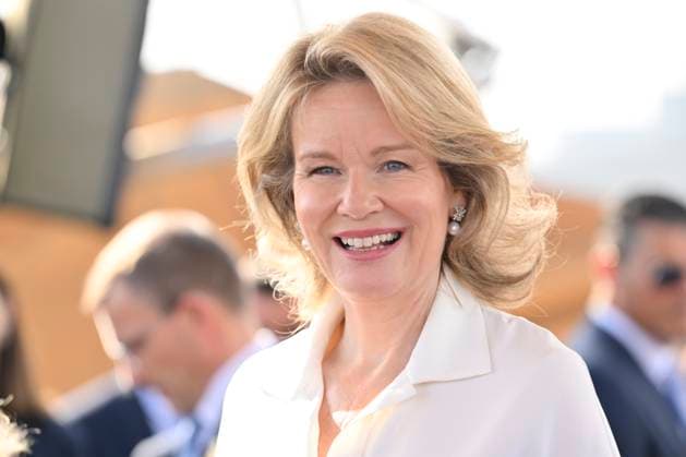 Queen Mathilde Attends 2026 Turkey Economic Mission ISTANBUL, TURKEY - MAY 12: Queen Mathilde of Belgium pictured attending the Ageas and Sabanc1 Group conference: Celebrating 15 Years of a Strategic BelgianTurkish Partnership in Insurance during the Belgian Economic Mission to the Republic of Turkey on May 12, 2026 in Istanbul, Turkey, 12 05 2026 Istanbul Turkey  Copyright: xPhilipxReynaersx
