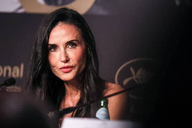Cannes - Jury Press Conference Jury Member Demi Moore speaks during the Jury press conference at the 79th annual Cannes Film Festival at Palais des Festivals on May 12, 2026 in Cannes, France. Photo by Jean-Marc Haedrich Pool ABACAPRESS.COM Cannes France  Copyright: xABACAx