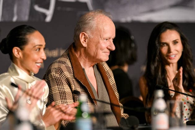 Stellan Skarsgard lors de la conférence de presse du jury lors du 79ème Festival International du Film de Cannes 12 23 mai 2026 , le 12 mai 2026 Estelle Carlier Pool Bestimage Press conference of the jury during the 79th Cannes International Film Festival on May 12th, 2026 Cannes France  Copyright: xEstellexCarlierx xPoolx xBestimagexEstellexCarlierx xPoolx xBestimagex