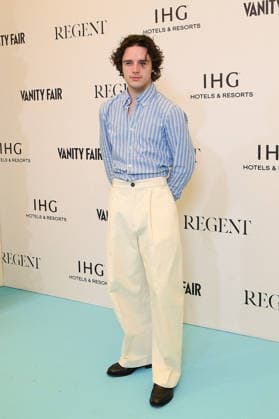 Jessica Platt and Harry Collett at the Vanity Fair photocall on the beach at the Carlton Hotel during the 79th International Film Festival in Cannes, France, May 12, 2026 Lionel Urman Bestimage Celebs attend the Vanity Fair Lunch during the 79th annual Cannes Film Festival at Carlton Beach Club on May 12, 2026 in Cannes, France Paris France  Copyright: xLIONELxURMANxx xBESTIMAGExLIONELxURMANxx xBESTIMAGEx