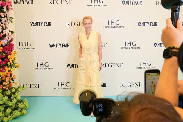 Gillian Anderson at the photocall of the Vanity Fair event on the beach of the Carlton Hotel during the 79th International Film Festival in Cannes, France, May 12, 2026 Lionel Urman Bestimage Celebs attend the Vanity Fair Lunch during the 79th annual Cannes Film Festival at Carlton Beach Club on May 12, 2026 in Cannes, France Paris France  Copyright: xLIONELxURMANxx xBESTIMAGExLIONELxURMANxx xBESTIMAGEx