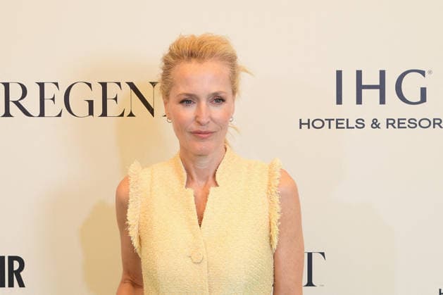 Gillian Anderson at the photocall of the Vanity Fair event on the beach of the Carlton Hotel during the 79th International Film Festival in Cannes, France, May 12, 2026 Lionel Urman Bestimage Celebs attend the Vanity Fair Lunch during the 79th annual Cannes Film Festival at Carlton Beach Club on May 12, 2026 in Cannes, France Paris France  Copyright: xLIONELxURMANxx xBESTIMAGExLIONELxURMANxx xBESTIMAGEx