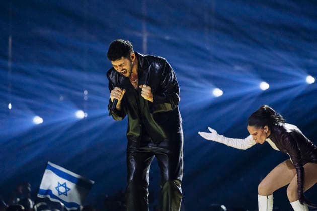 12.05.2026 - Europa, Österreich, Wien: 70. Eurovision Song Contest 2026 in der Wiener Stadthalle - Semi-final 1 (Dress Rehearsal 3); Noam Bettan mit dem Song Michelle für Israel *** 12 05 2026 Europe, Austria, Vienna 70 Eurovision Song Contest 2026 in the Wiener Stadthalle Semi final 1 Dress Rehearsal 3 Noam Bettan with the song Michelle for Israel Copyright: xJulianxSindricx