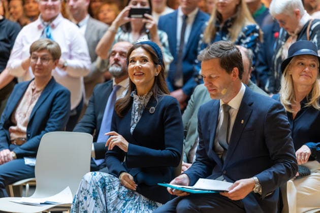 Queen Mary of Denmark at the inauguration of new hospital, Aalborg, Denmark Aalborg, Denmark. May 12th, 2026. Queen Mary of Denmark takes part in the inauguration of the new Aalborg University Hospital in Aalborg. Denmark, Aalborg  Copyright: xGonzalesxPhoto MadsxAndersenx