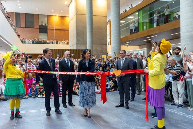 Queen Mary of Denmark at the inauguration of new hospital, Aalborg, Denmark Aalborg, Denmark. May 12th, 2026. Queen Mary of Denmark takes part in the inauguration of the new Aalborg University Hospital in Aalborg. Denmark, Aalborg  Copyright: xGonzalesxPhoto MadsxAndersenx