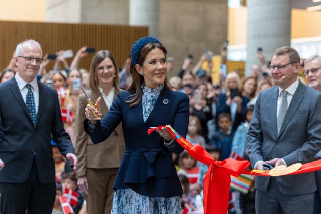 Queen Mary of Denmark at the inauguration of new hospital, Aalborg, Denmark Aalborg, Denmark. May 12th, 2026. Queen Mary of Denmark takes part in the inauguration of the new Aalborg University Hospital in Aalborg. Denmark, Aalborg  Copyright: xGonzalesxPhoto MadsxAndersenx