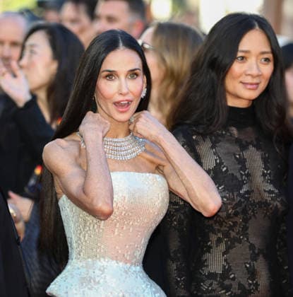 May 12, 2026, Cannes, Cote D azur, France: DEMI MOORE during the red carpet for the premiere screening of THE ELECTRIC KISS at the 79th Annual Cannes Film Festival at Palais des Festivals in Cannes, France Cannes France - ZUMAc179 20260512_zep_c179_092 Copyright: xMickaelxChavetx
