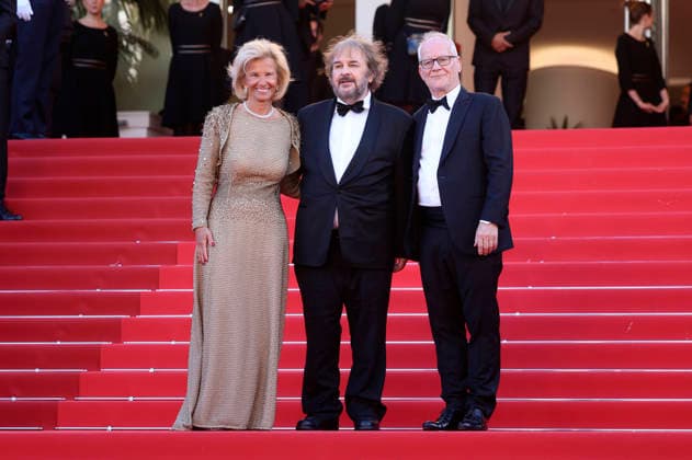 Iris Knobloch, Peter Jackson und Thierry Fremaux bei der Opening Ceremony mit der Premiere des Kinofilms La VÃ nus Electrique The Electric Kiss auf dem Festival de Cannes 2026 79. Internationale Filmfestspiele von Cannes im Palais des Festivals. Cannes, 12.05.2026