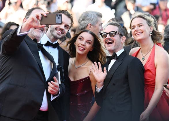 Celebrities walk the red carpet for the 79th Annual Cannes Film Festival Opening Ceremony and La VÃ nus Electrique (The Electric Venus) screening Featuring: Elijah Wood Where: Cannes, France When: 12 May 2026 Credit: Cover Images EDITORIAL USE ONLY. NOT FOR USE BY NEWSPAPERS BASED IN THE UK. Copyright: xx coverimg55684256