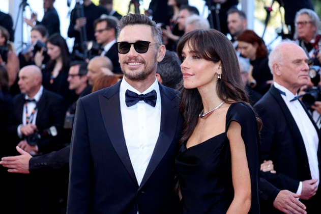 James Franco und Isabel Pakzad bei der Opening Ceremony mit der Premiere des Kinofilms La VÃ nus Electrique The Electric Kiss auf dem Festival de Cannes 2026 79. Internationale Filmfestspiele von Cannes im Palais des Festivals. Cannes, 12.05.2026