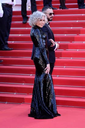 Jane Fonda bei der Opening Ceremony mit der Premiere des Kinofilms La VÃ nus Electrique The Electric Kiss auf dem Festival de Cannes 2026 79. Internationale Filmfestspiele von Cannes im Palais des Festivals. Cannes, 12.05.2026