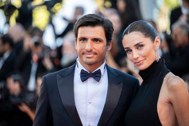 Cannes - Opening Ceremony Red Carpet EB Carlos Sainz and Rebecca Donaldson during the Opening Ceremony red carpet ahead of the screening of The Electric Kiss (La Venus Electrique) directed by Pierre Salvadori as part of the 79th Cannes Film Festival in Cannes, France on May 12, 2026.Photo by Eliot Blondet ABACAPRESS.COM Cannes France France  Copyright: xBlondetxEliot ABACAx