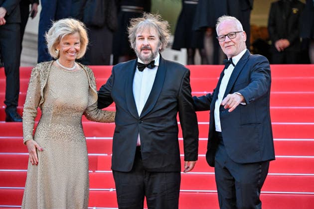 Cannes Opening Ceremony JR Iris Knobloch, Peter Jackson, Thierry Fremaux attending the Opening Ceremony of the 79th Cannes Film Festival in Cannes, France on May 12, 2026. Photo by Julien Reynaud APS-Medias ABACAPRESS.COM Cannes France  Copyright: xReynaudxJulien APS-Medias ABACAx